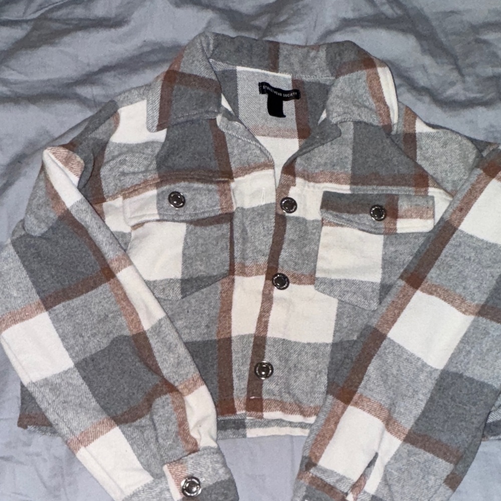 Streetwear Society Checkered Flannel Shirt